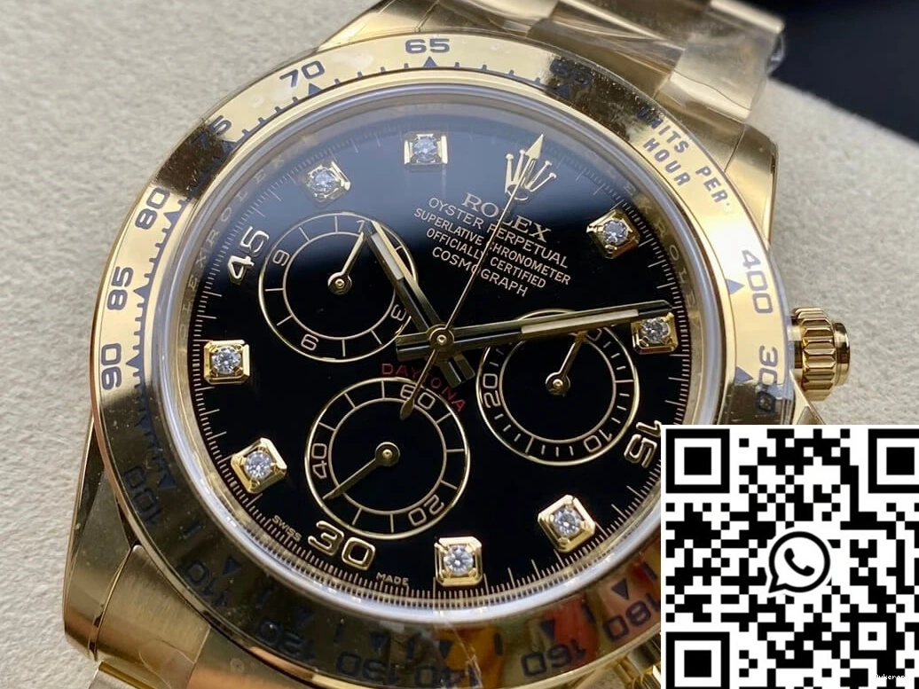 M116508-0008 Rolex Dial Daytona Diamond-set Cosmograph Clean Factory 0320